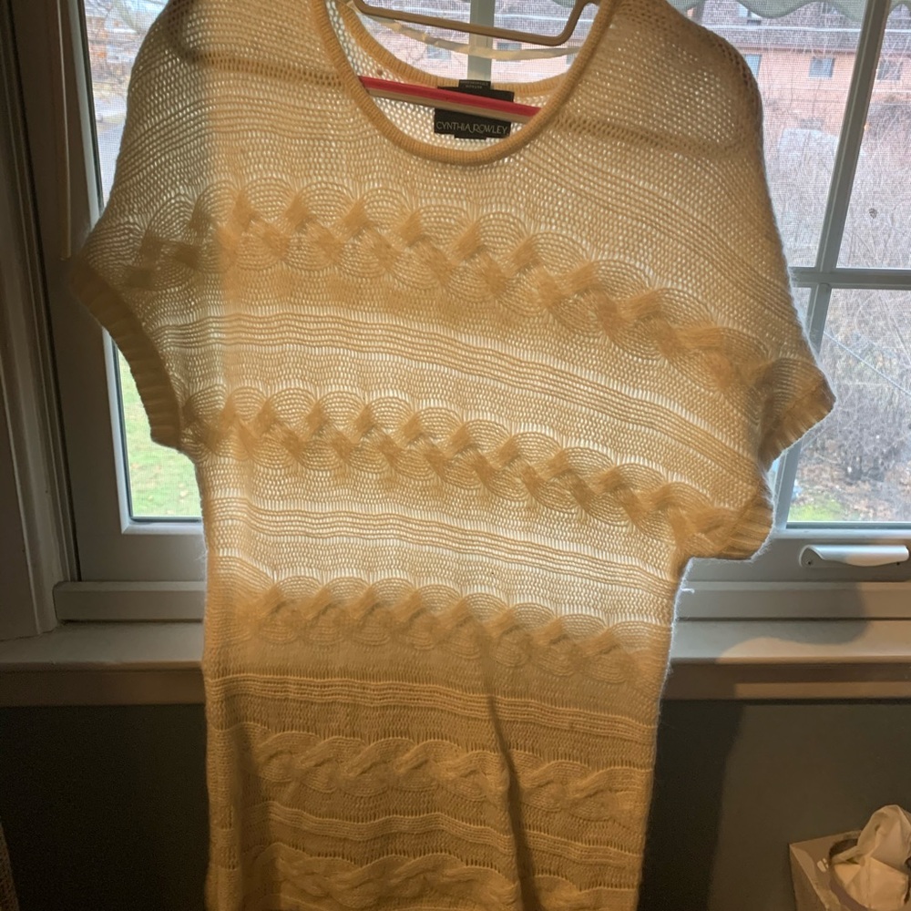 Short sleeve Cynthia Rowley Long sweater